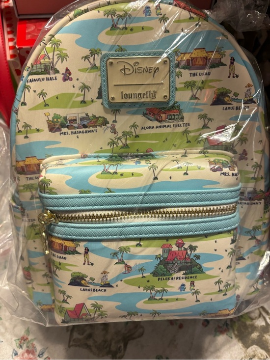 Loungefly Handbags - Loungefly Disney Lilo & Stitch Locations Mini Backpack